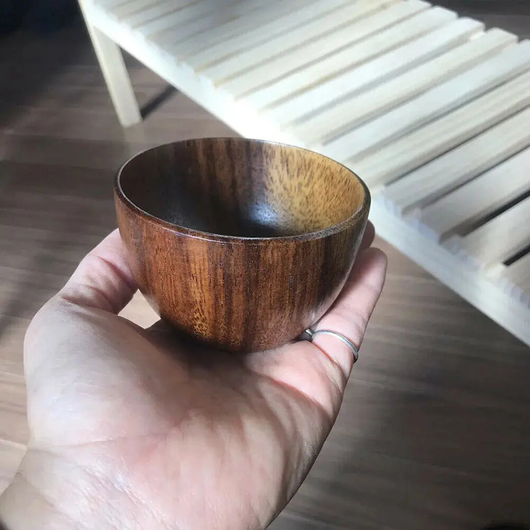 Acacia Wooden Bowl Japanese Style Wood Rice Soup Bowl Salad Ramen Bowl Small Bowl Tableware Fruit Bowl Coco Smoothie Bowl TrendByWens