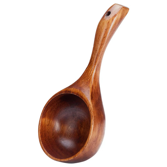 Wood Water Scoop Spoon Multipurpose Wooden Scoop Spoon Ladle Dipper Kitchen Utensil TrendByWens